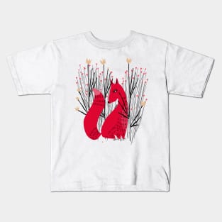 Fox In Schrub Kids T-Shirt